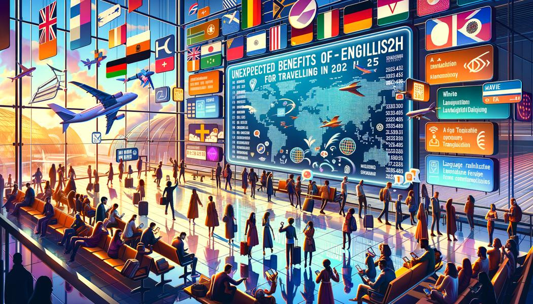 Die wenig bekannten Vorteile des Englischen beim Reisen im Jahr 2025.