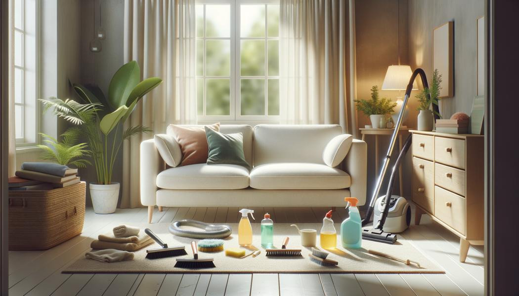 Sofas gründlich reinigen: Geheimnisse, die man kennen sollte