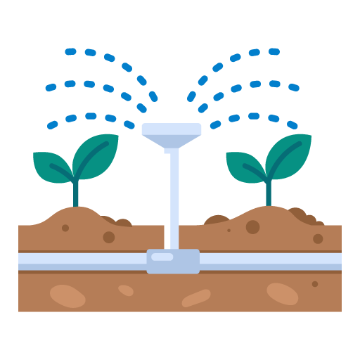 Automatic watering system installation