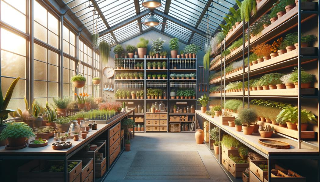 Aménagement intérieur de serre : maximisez l'usage de l'espace