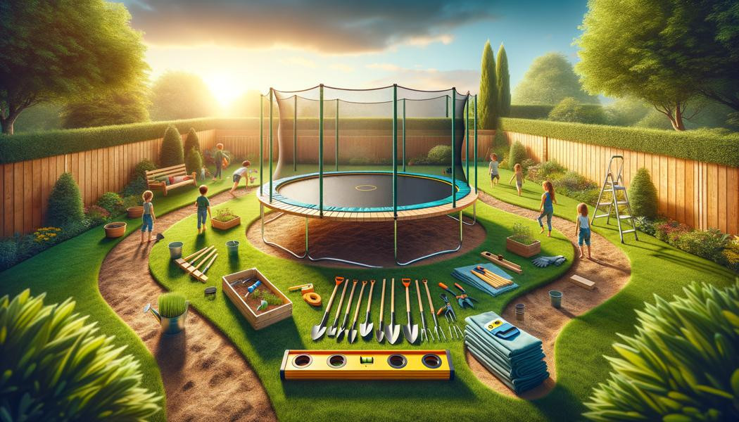 Trampoline de jardin : astuces pour une installation sécurisée