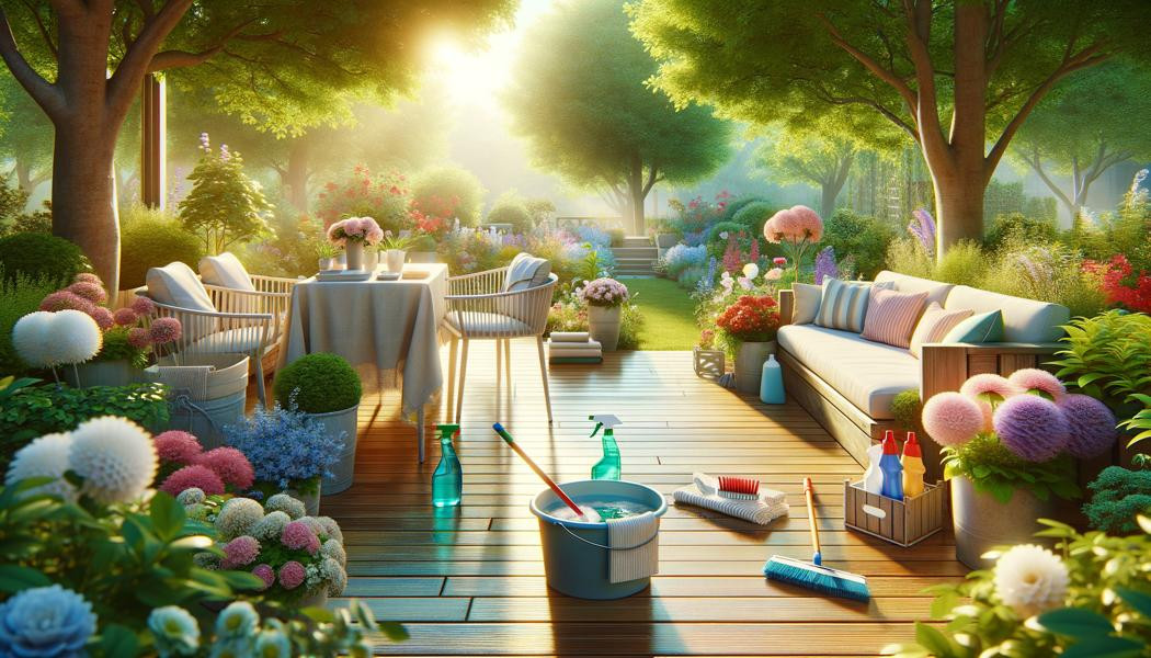 Clean terrace: tips for a sparkling outdoor space