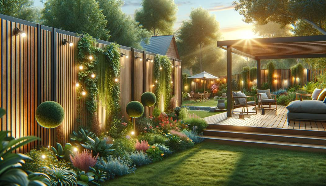 Outdoor fence: how to maximize your space with a creative installation in 2025