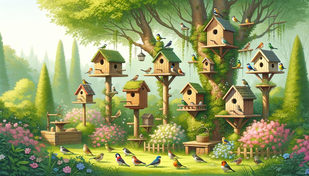 Installing nest boxes: optimizing space to attract more birds