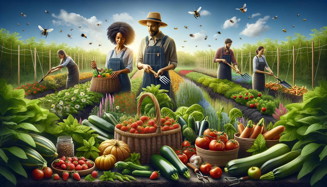 Harvesting fruits and vegetables: organic techniques for a bountiful harvest in 2025
