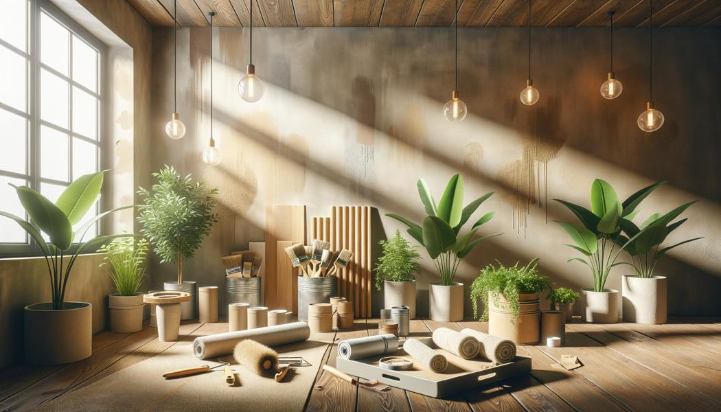 Materiales eco-responsables para renovar sus paredes en 2025