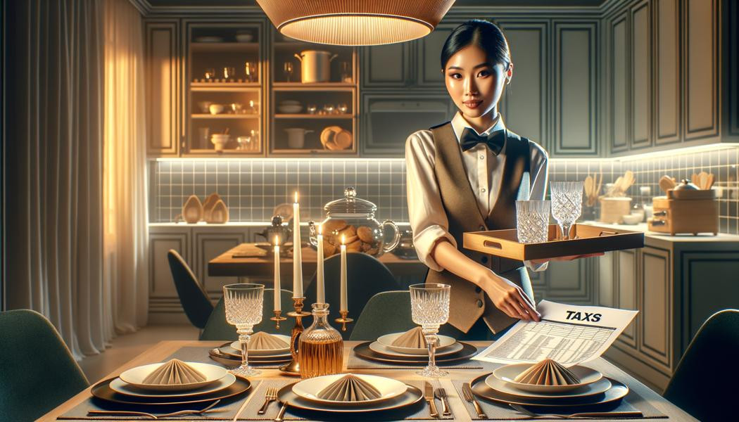 The tax benefits of hiring a server at home