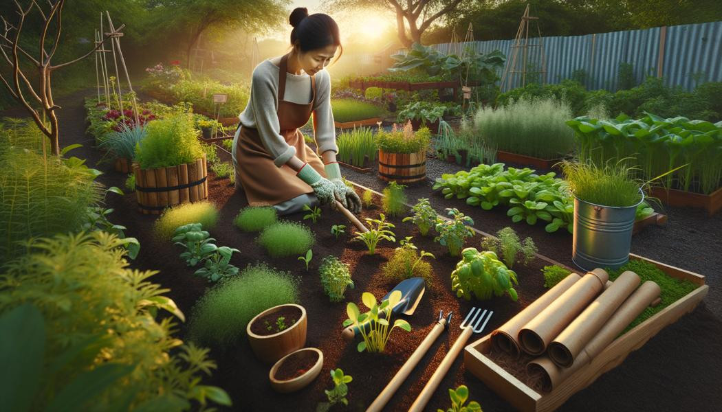 Weeding: preventing regrowth with organic methods