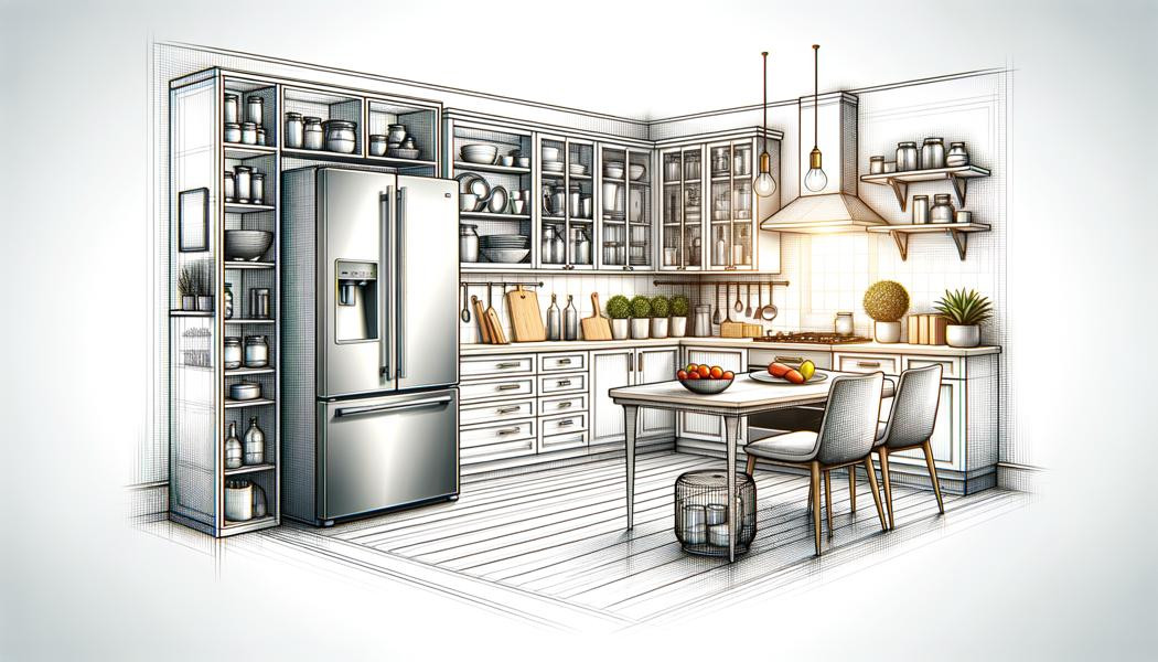 Fridge installation: tips for optimal space-saving