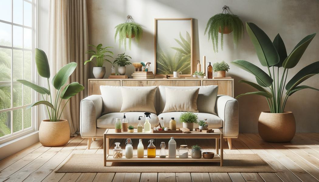 Sofa cleaning: eco methods for a healthy interior