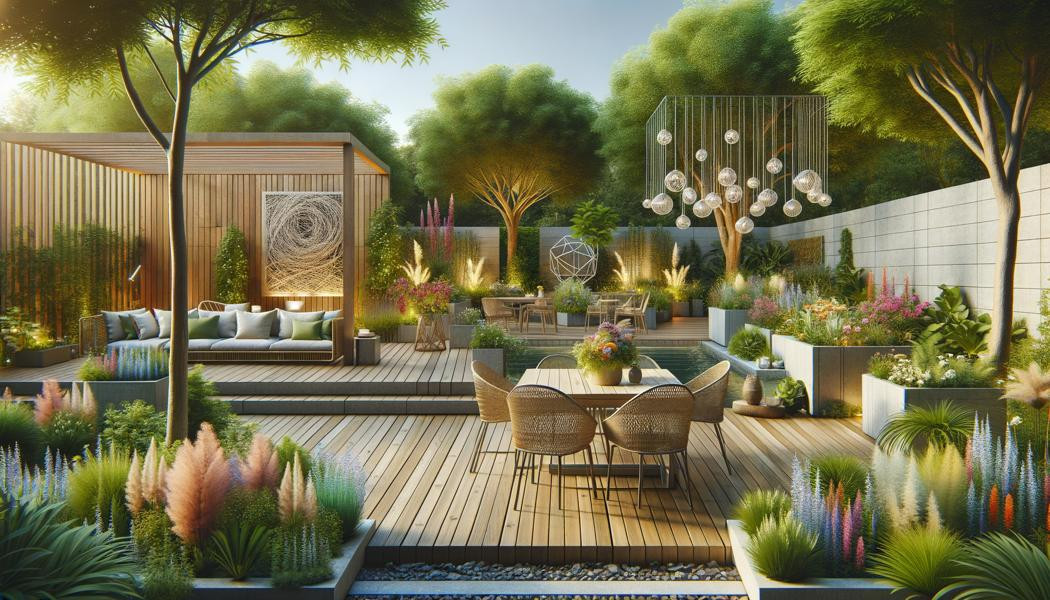 Les tendances 2025 pour aménager un espace extérieur durable et chic