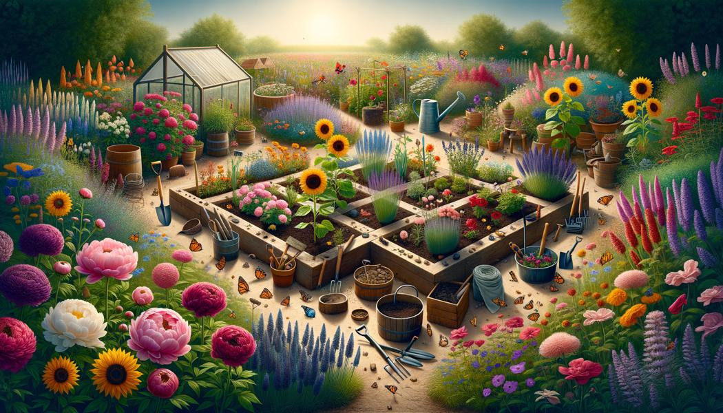 Creating a Self-Sustaining Flower Garden: Tips and Sustainable Advice