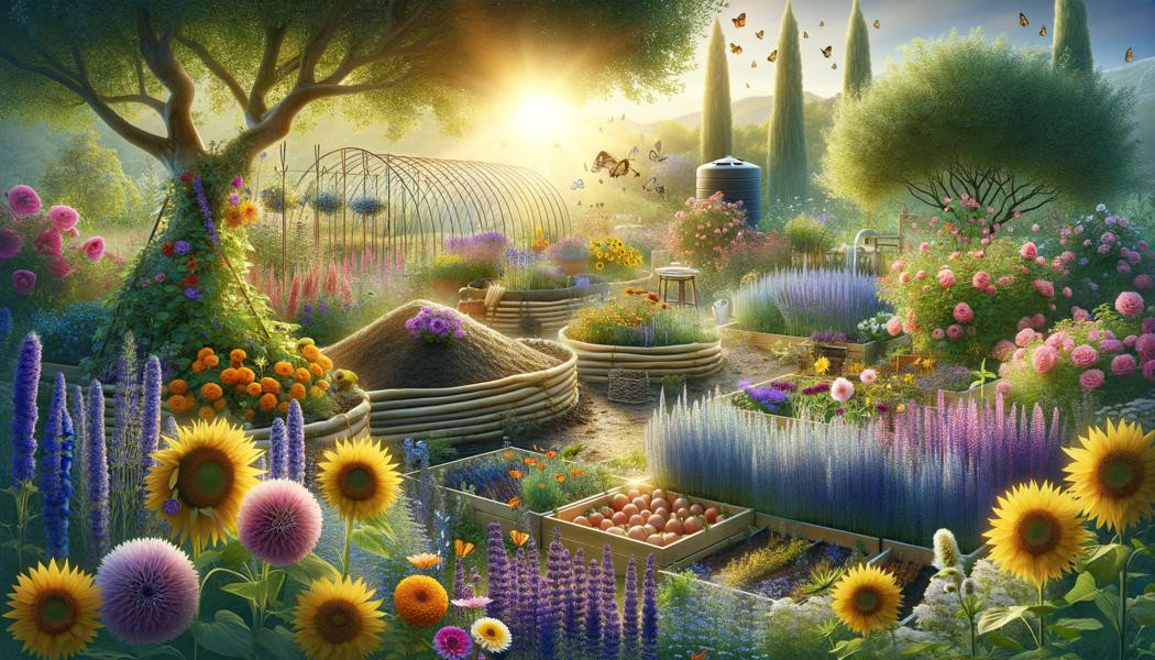 زرع الأزهار: إدماج سهل في الزراعة المستدامة