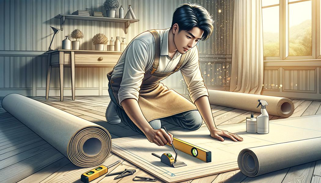 Lino verlegen: Wie Sie Ihre Oberfläche vor dem Verlegen richtig vorbereiten