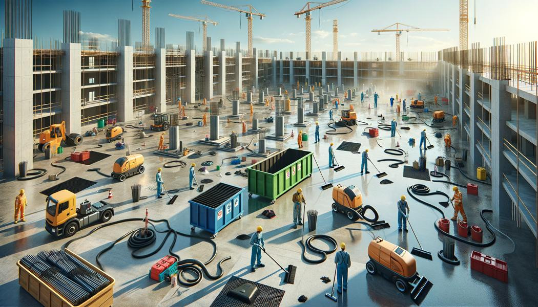 Optimize construction site cleaning: tips and economical solutions