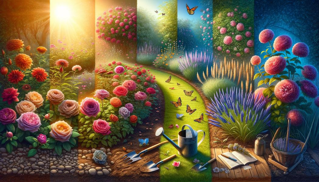 تقنيات طبيعية لحوض زهور مزدهر طوال العام