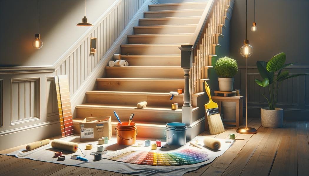 Staircase painting: practical tips to get started