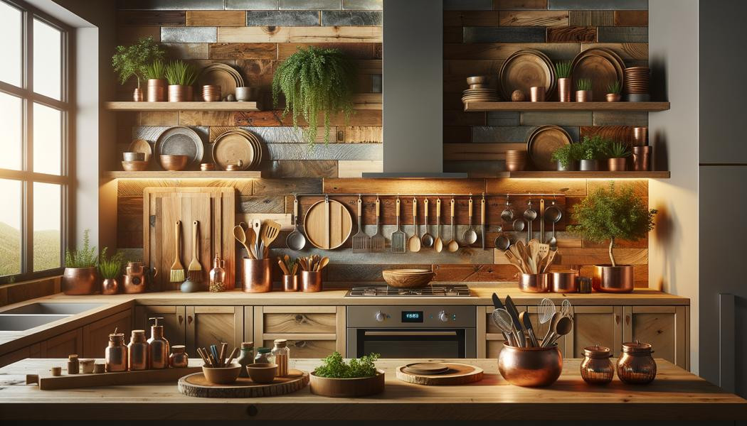 Authentic backsplash: adopt a modern rustic style in 2025