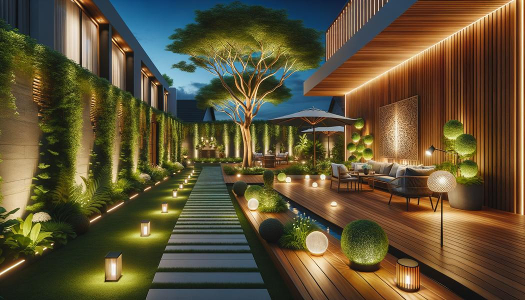 Garden lighting: how to combine style and efficiency in 2025